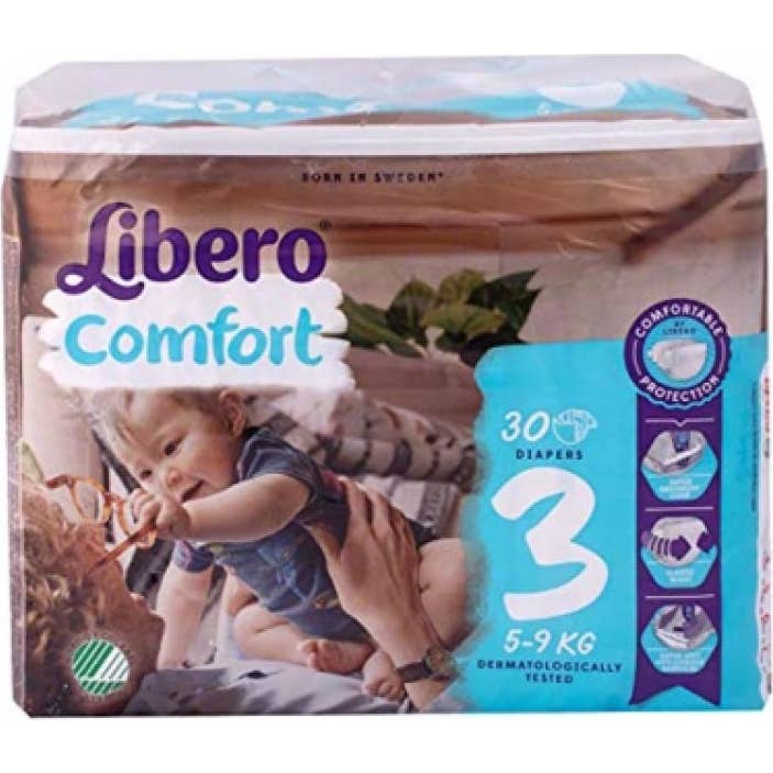 Libero Confort 3 5-9 kg 30 uds