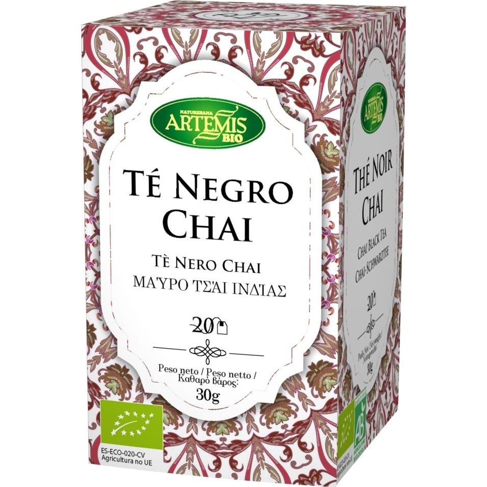 Artemis Té Negro Chai 20 Bolsitas