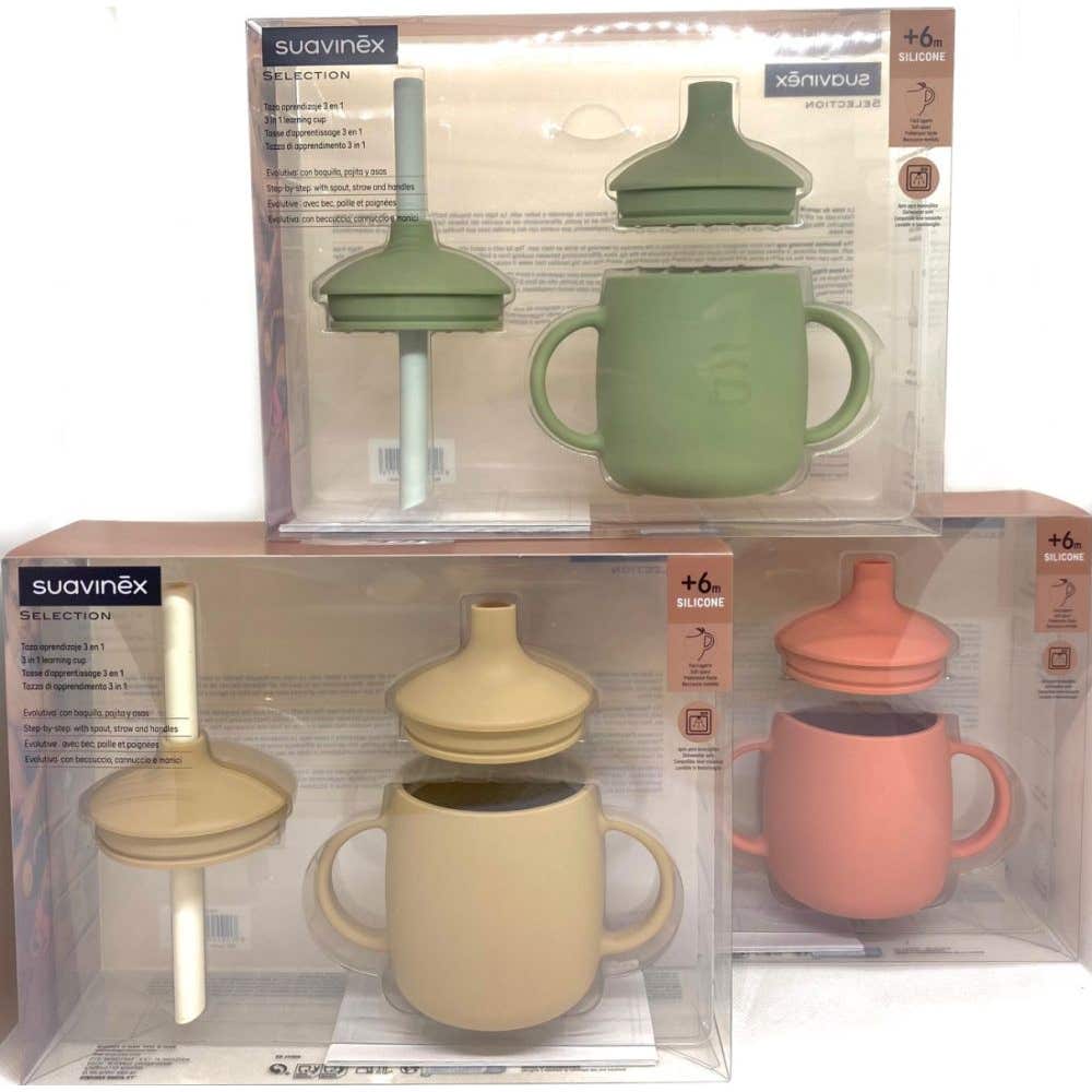 Suavinex Colour Essence Taza Aprendizaje 3 en 1 Select +3M 1 ud