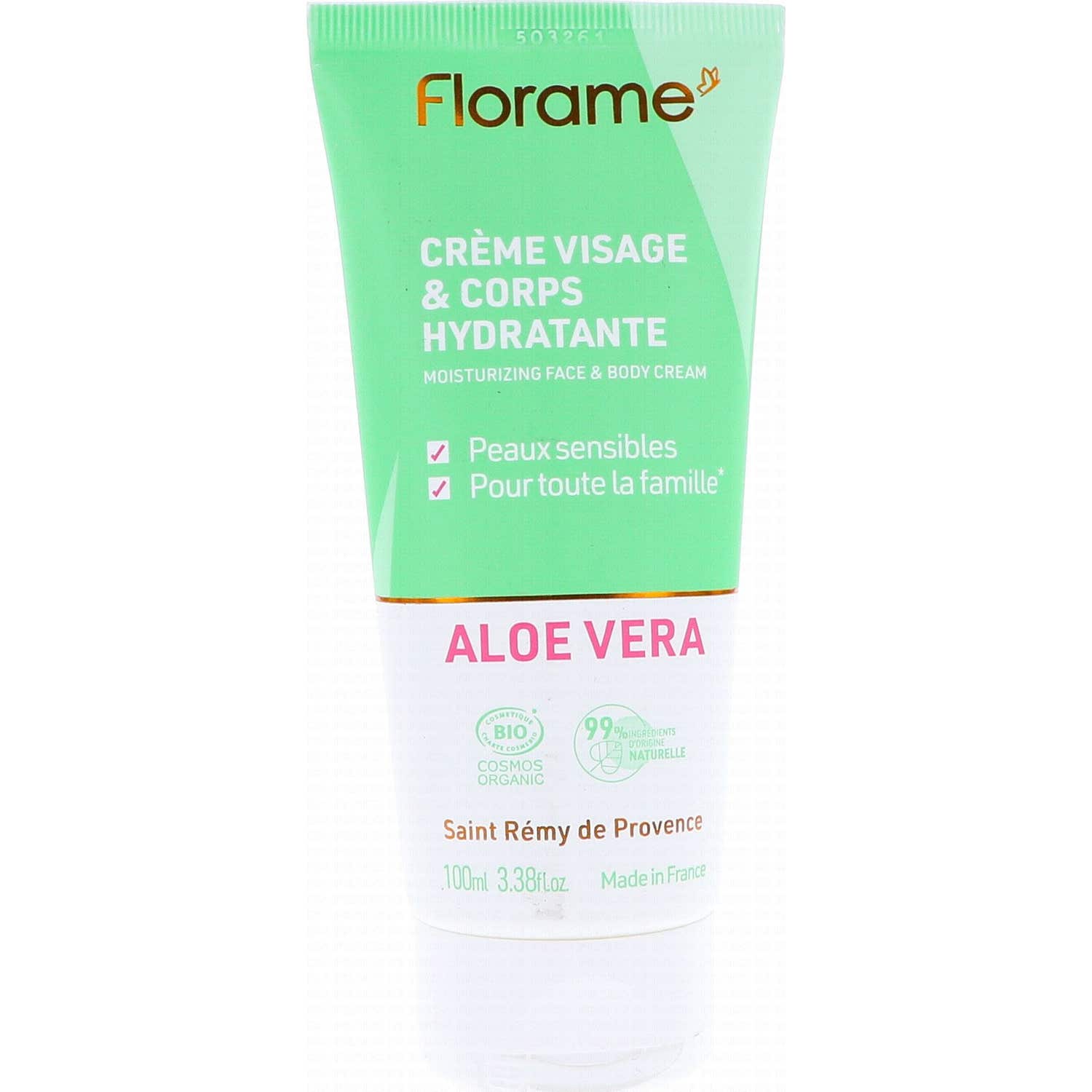Florame Aloe Vera Crema Facial & Corporal Hidratante 100 ml