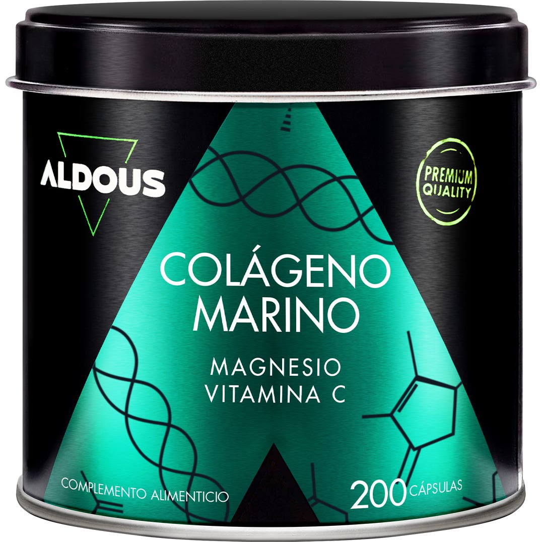 Aldous Bio Colágeno Hidrolizado Puro Magnesio Vitamina C 200caps
