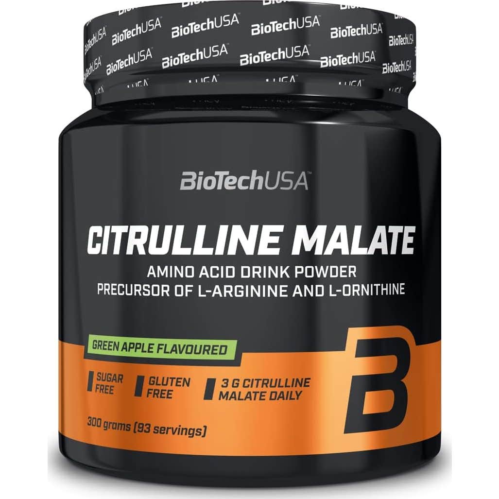 Biotech Usa Citrulline Malate Powder Green Apple 300 G