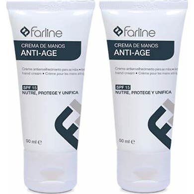 Farline Duplo Crema Manos Antiedad 2 X50 ml