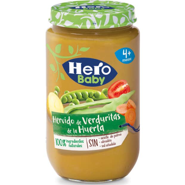 Hero Baby Tarro de Verduras de la Huerta 235g