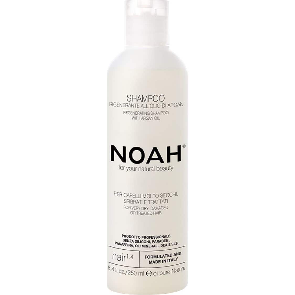 Noah Champú Regenerador con Aceite de Argán Hair 1.4 250ml
