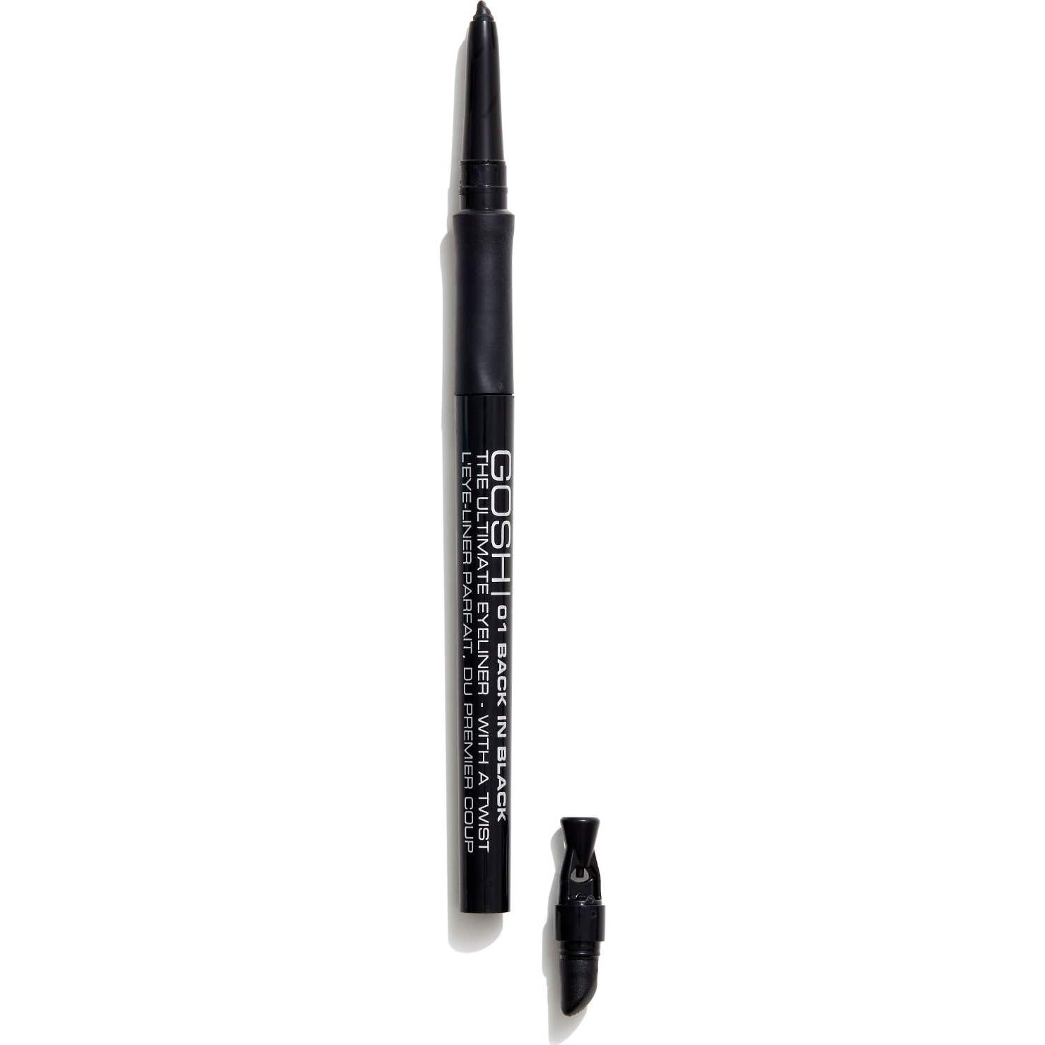 Gosh The Ultimate Eyeliner With A Twist 01 Back In Black 0.4g