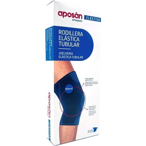 Aposan Dynamic Rodillera Elástica Tubular Azul Talla L 1ud