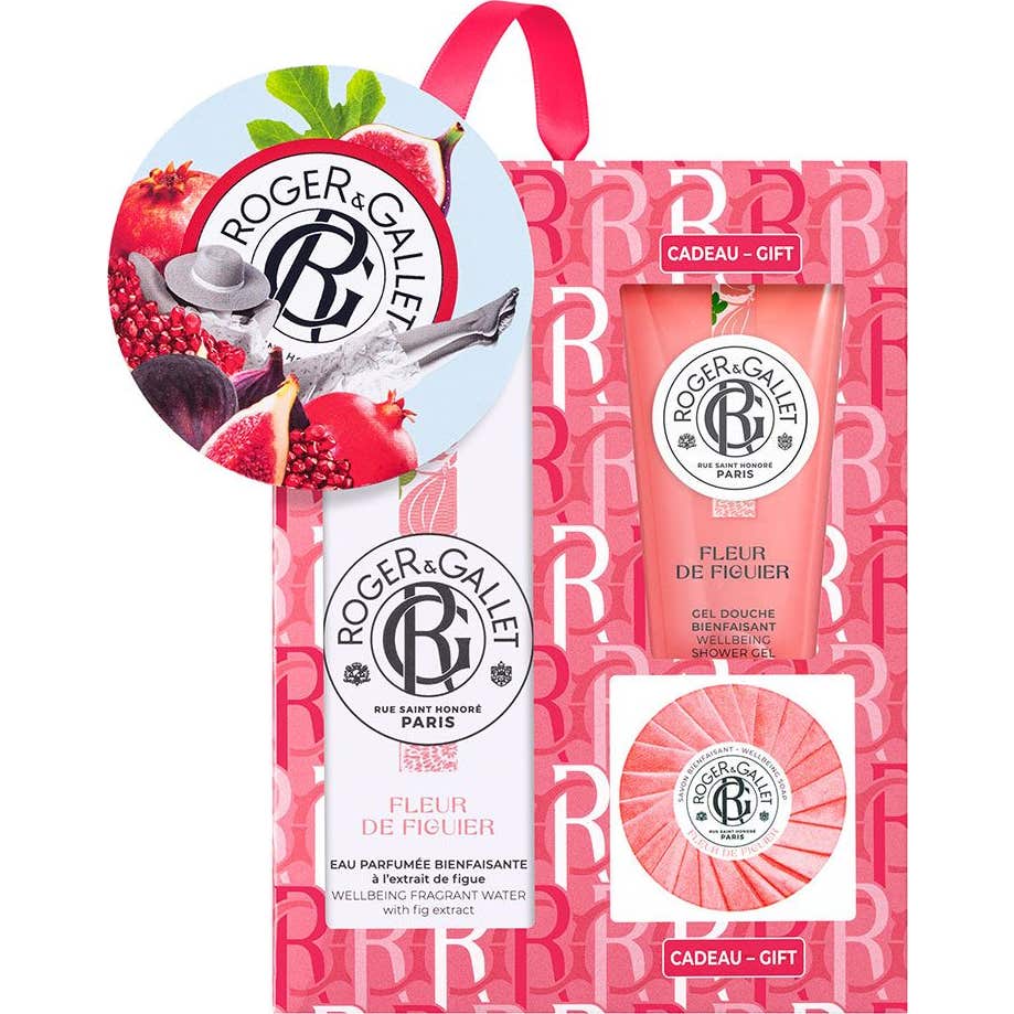 Roger & Gallet Cofre Trío Beneficial Flor de Higo 1ud