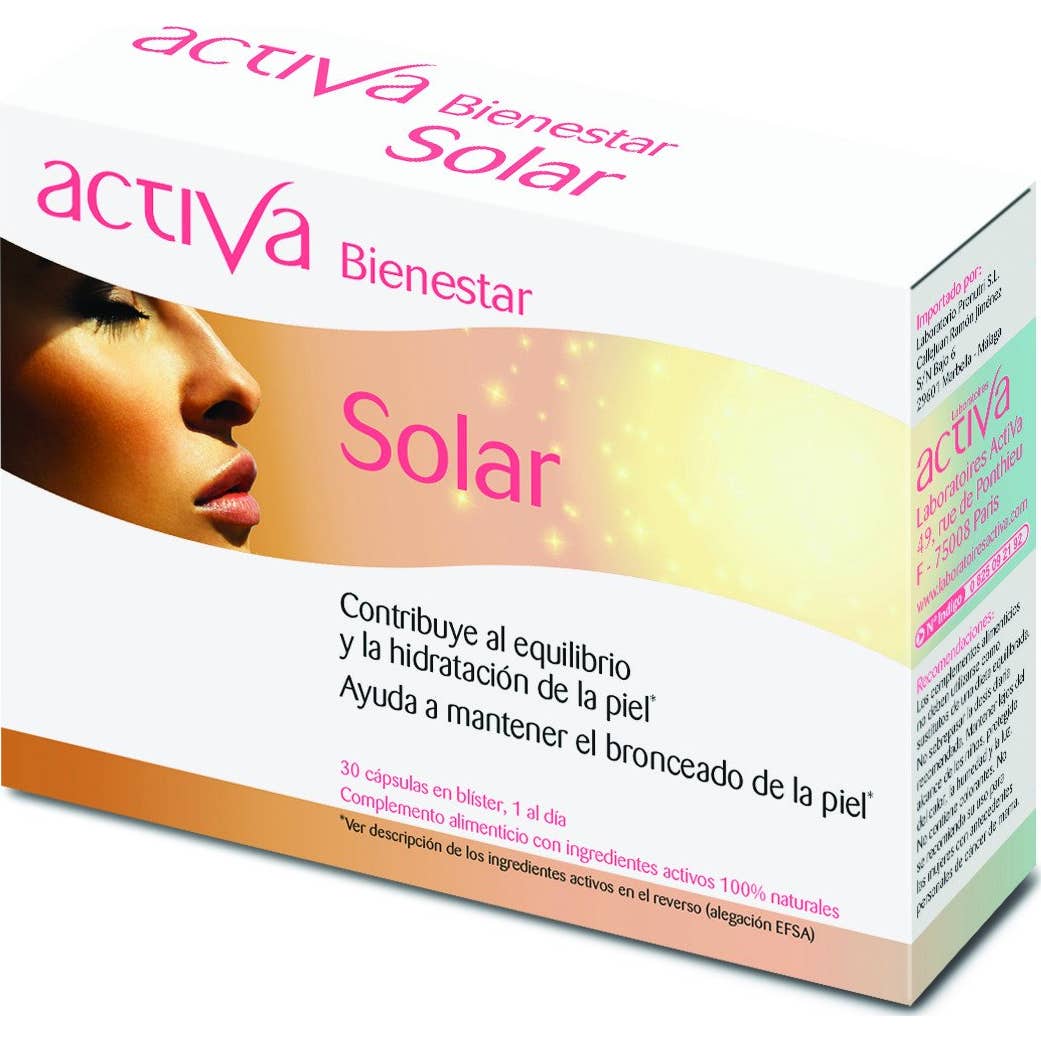 Activa Solar Wellbeing 30 cápsulas