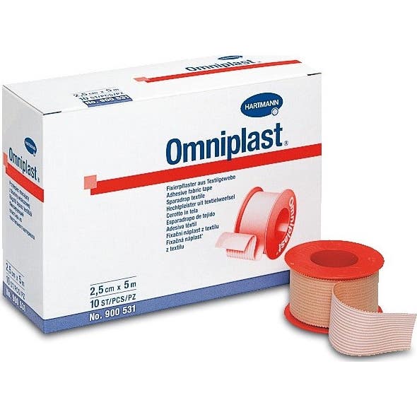 Omniplast Esparadrapo Tejido 2 5 cmx5m