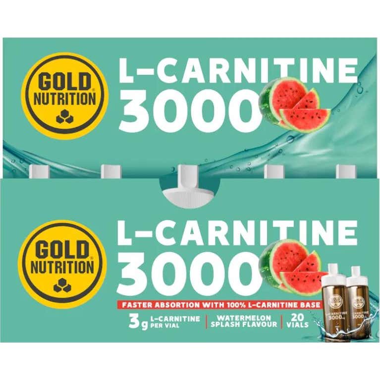 Gold Nutrition L-Carnitina 3000mg Sandia 20uds