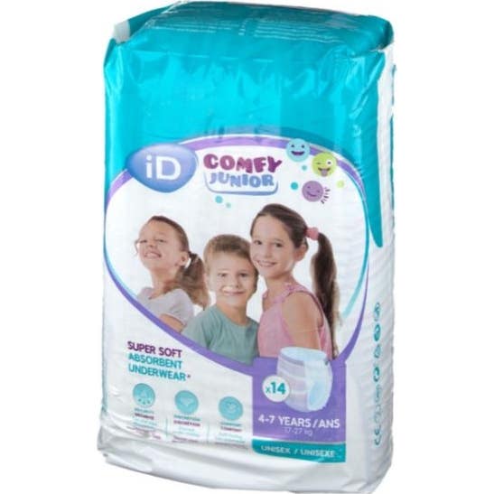 Comfy Junior Pants 4-7 Años 14 uds