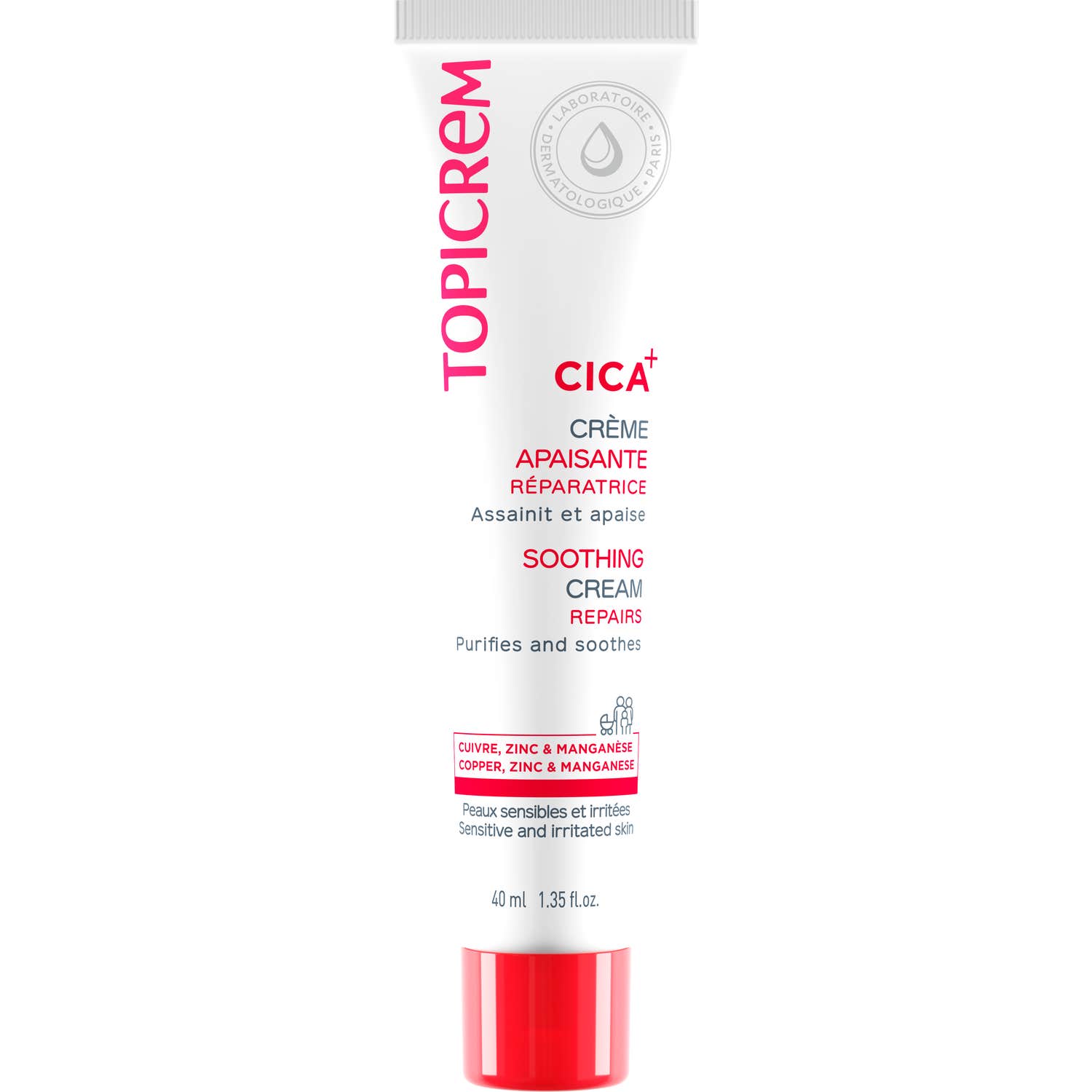 Topicrem Crema 10 X Cica Reparadora 40 Ml De - Imagen 4