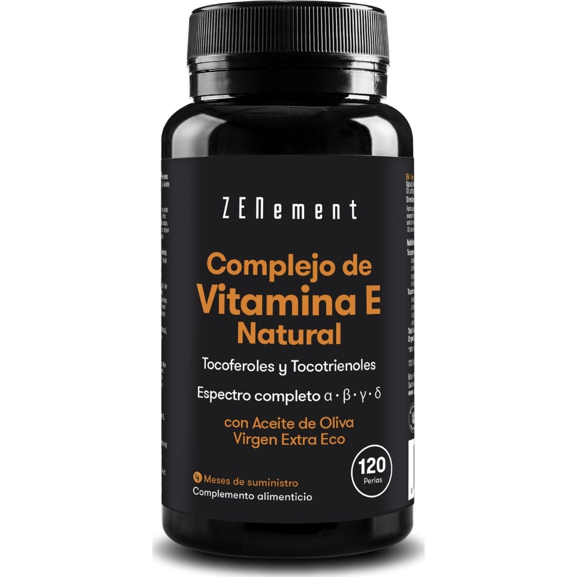 Zenement Complejo Vitamina E Natural 120 Perlas
