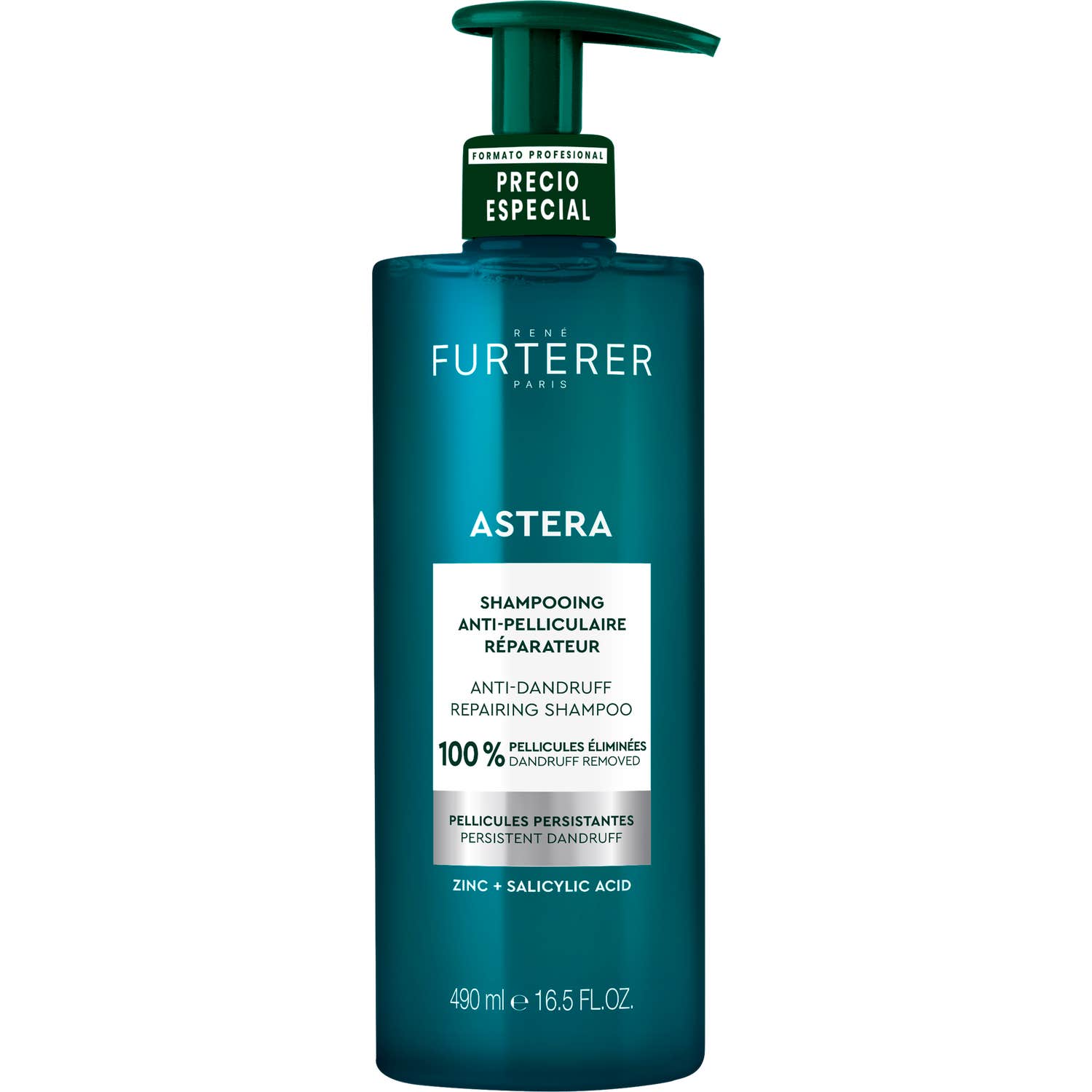 René Furterer Astera Champú Anticaspa Reparador 490 ml