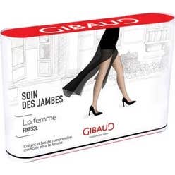 Gibaud la Femme Finesse Pantimedia 2 Encaje Muy Claro T2 L 1 ud