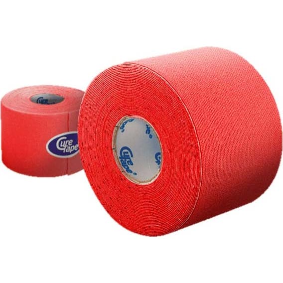 Cure Tape Venda Elástica Adhesiva Rojo 5cmx5m 1ud