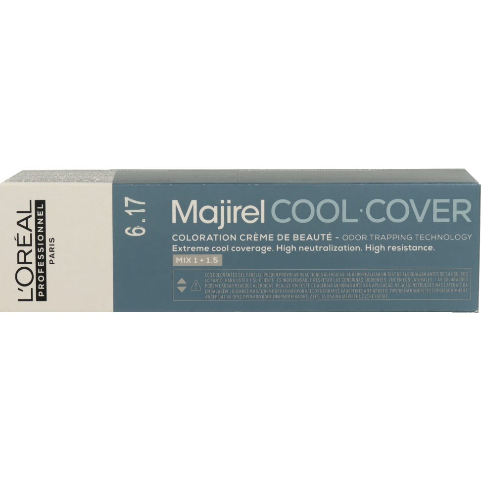 'L''Oréal Majirel Cool Cover 6.17 Rubio Oscuro Ceniza Irizado 60 ml'