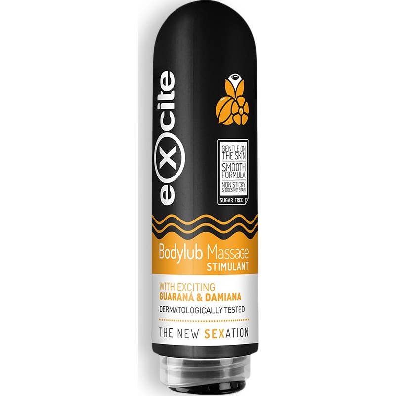Excite Bodylub Massage Gel Estimulante Guaraná 200ml
