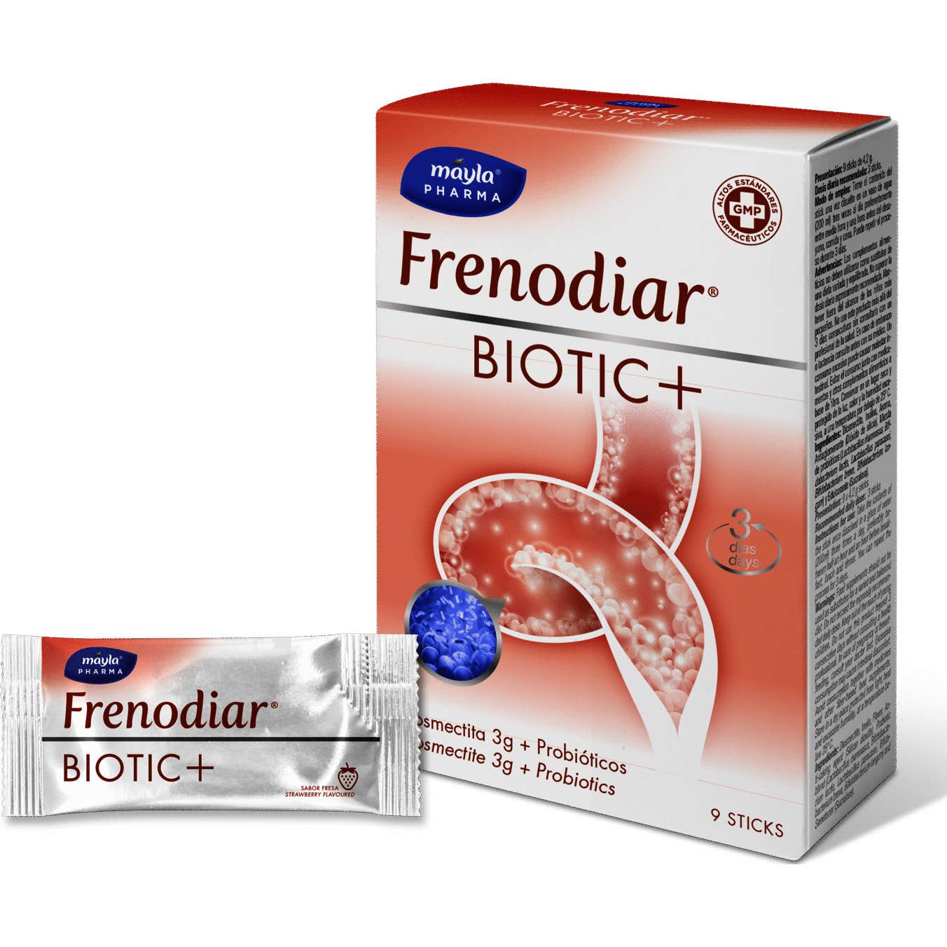 Máyla Frenodiar Biotic+ 9 sobres