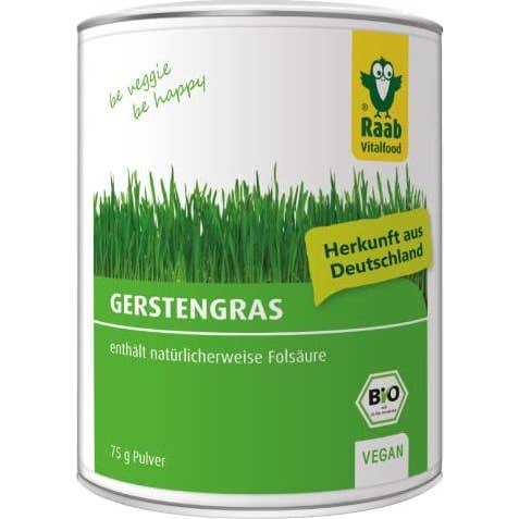 Raab Vitalfood Verde De Cebada Polvo Bio 75 G