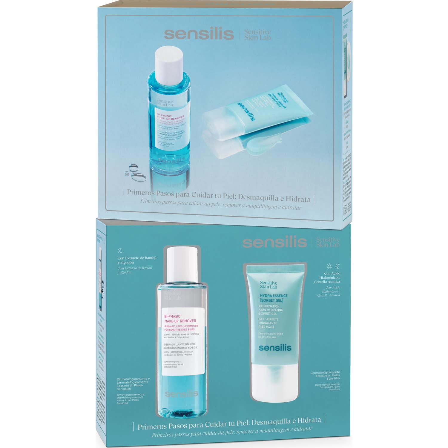 Sensilis Pack Hydra Essence [Sorbet Gel] 40ml + Desmaquillante Bifásico 150ml