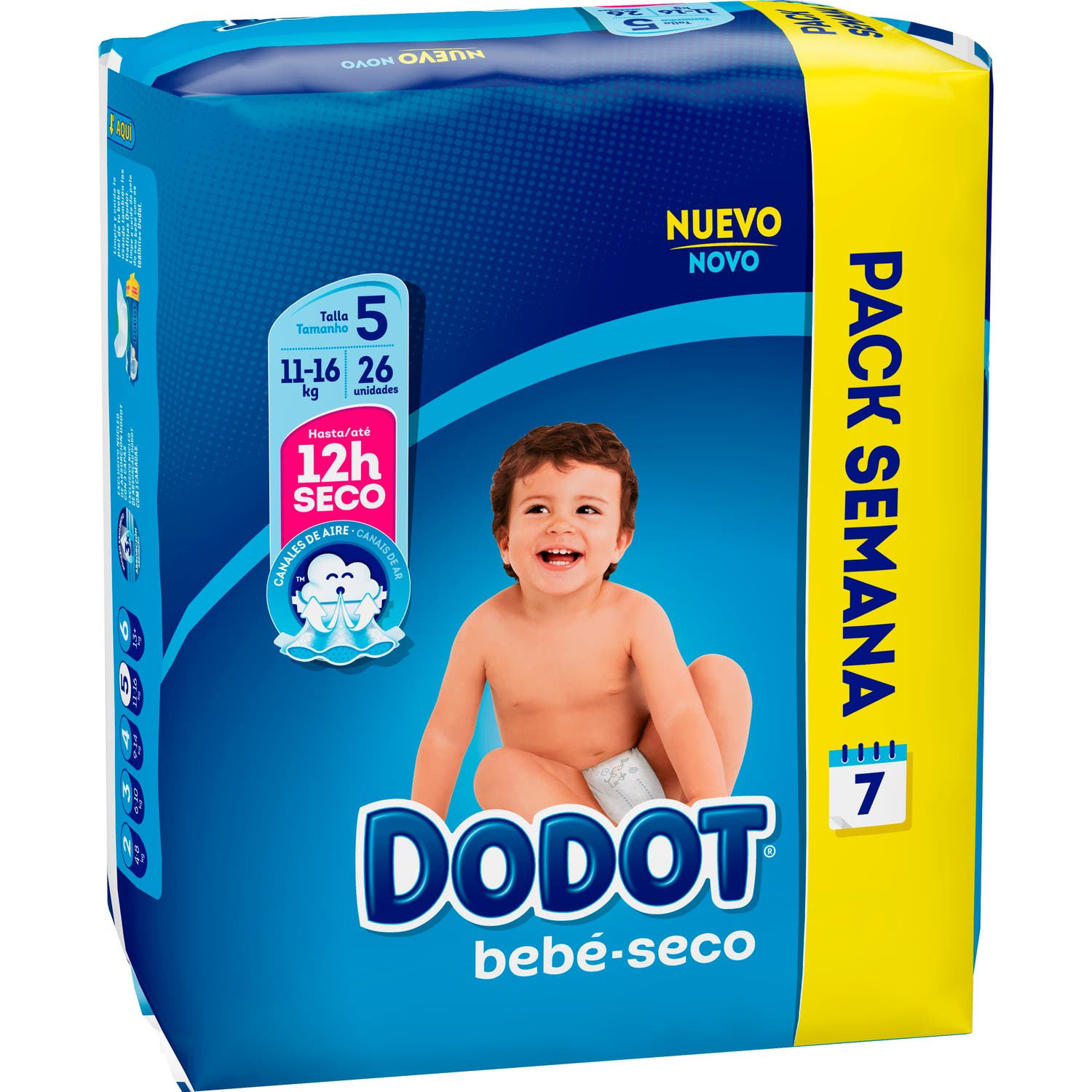 Dodot pañal infantil T-5 26uds