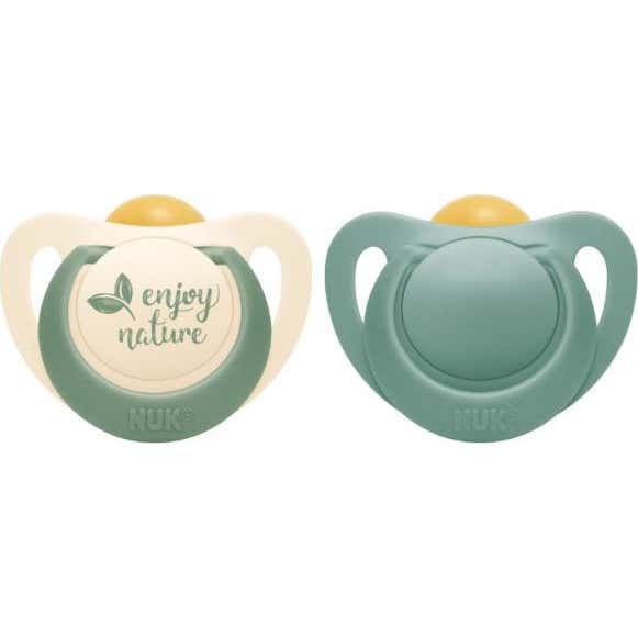 Nuk For Nature Chupete Silicona 0-6 Meses 2uds