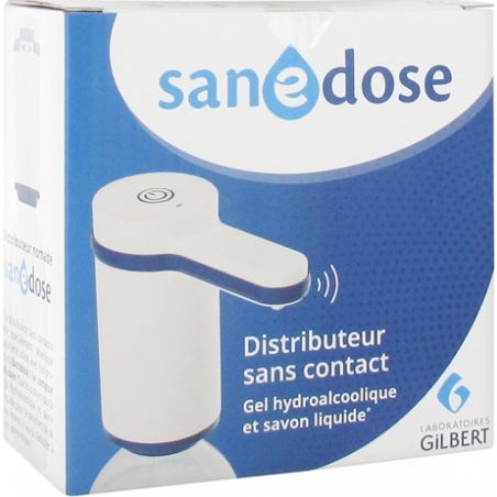 Gilbert Sanedose Dispensador sin Contacto Gel Hidroalcohólico Líquido 1 ud
