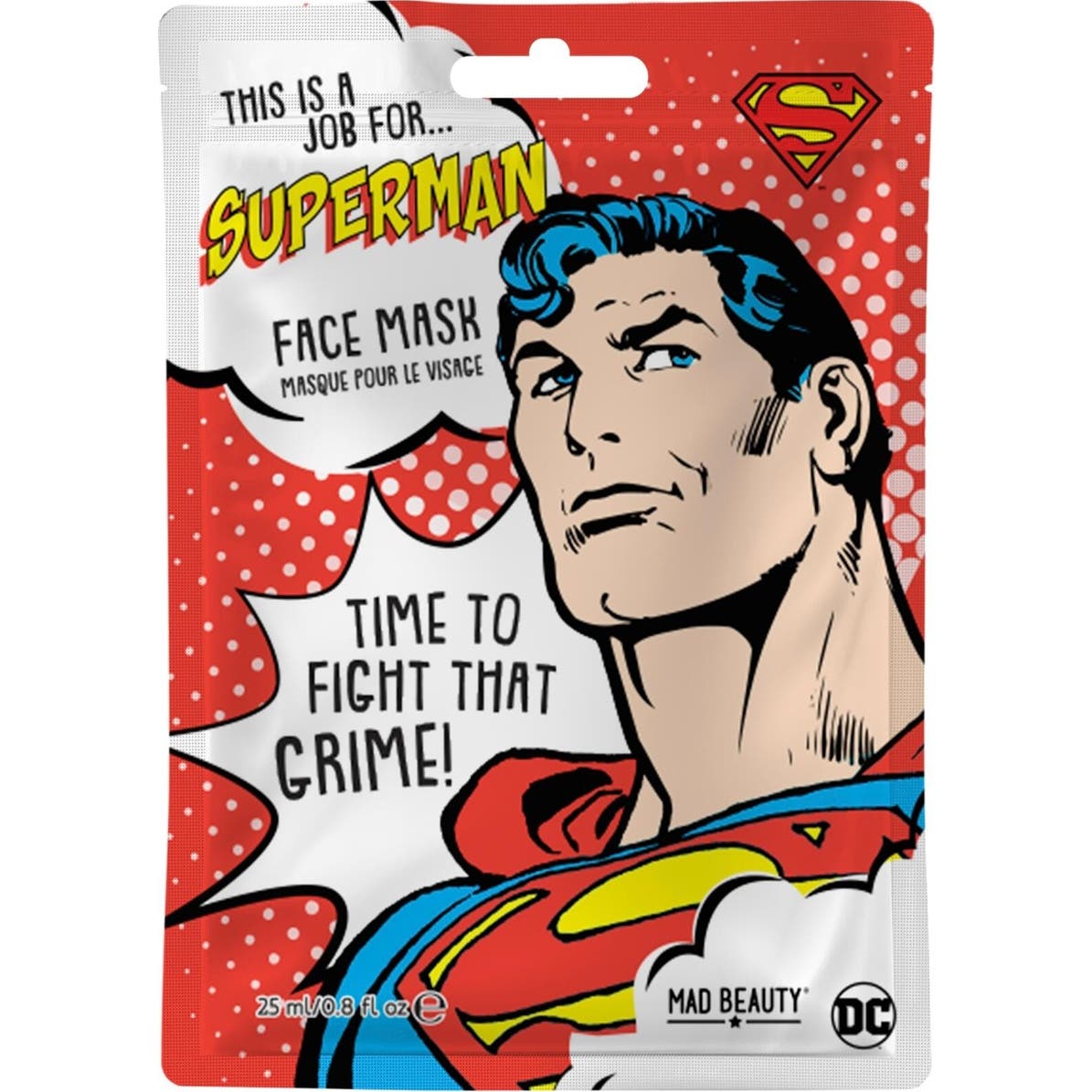 Mad Beauty DC Mascarilla Facial Superman 25 ml