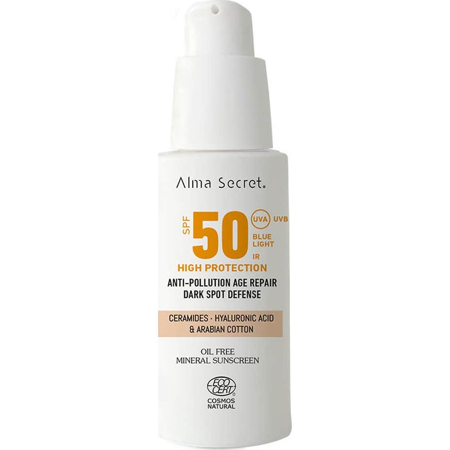 Alma Secret Solar Crema Facial con Color Spf50 Sand 50ml
