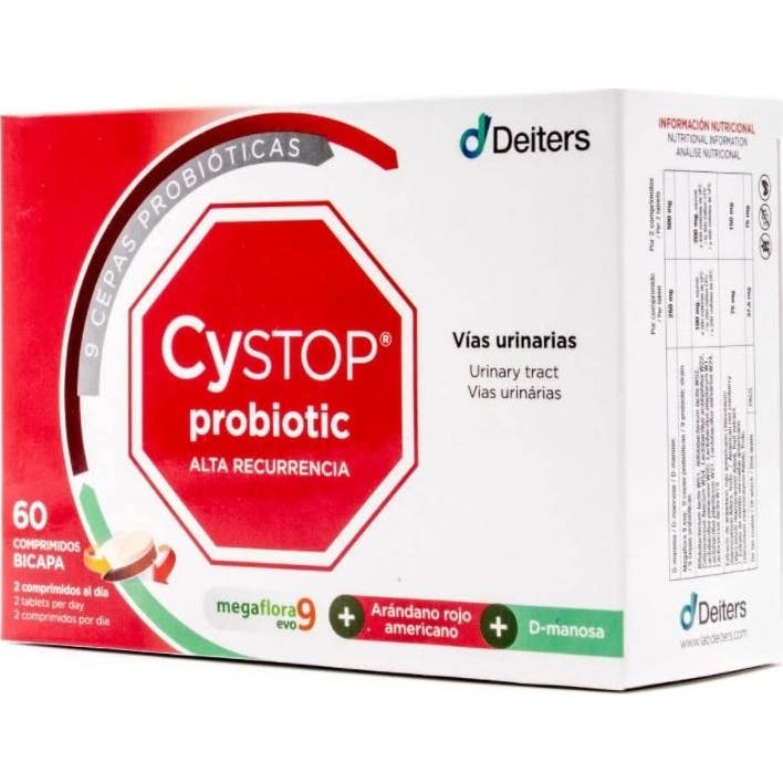 Cystop Probiotic Alta Recurrencia 60Comp