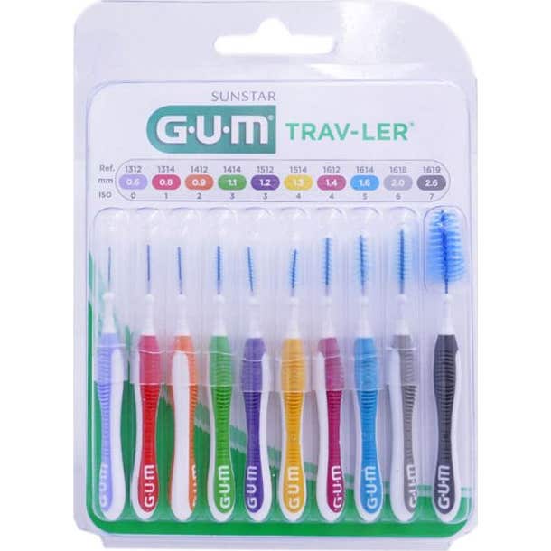 Gum Trav-ler Brossettes Interdentaires 10uts