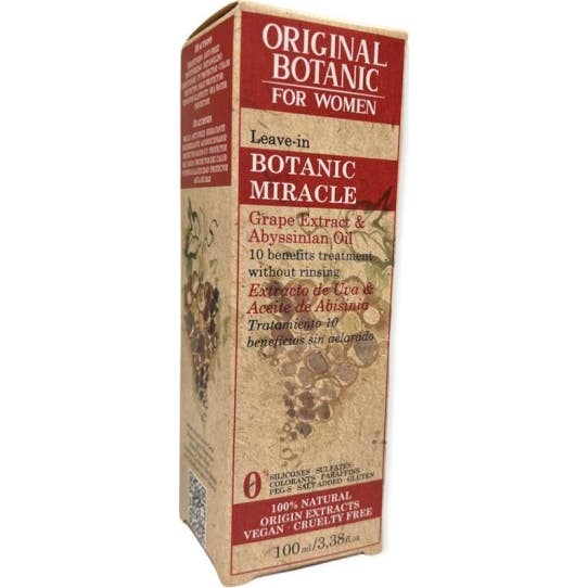 Original Botanic For Women Tratamiento Miracle 10 Acciones Leave In 100 Ml - Imagen 3