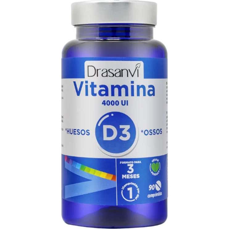 Drasanvi Vitamina D3 4000 Ui 90 Comprimidos - Imagen 3