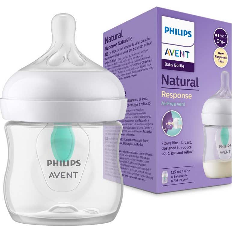 Philips Avent Biberon SCY670/01 Natural AirFree 125ml