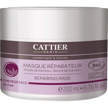 Cattier Mascarilla Reparadora Cabello Seco 200 ml