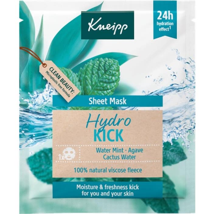 Kneipp Sheet Mask Hydro Kick Mascarilla Facial1 Unidad