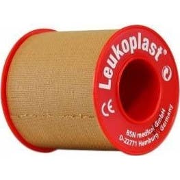 Leukoplast esparadrapo color carne 5mx5cm 1ud
