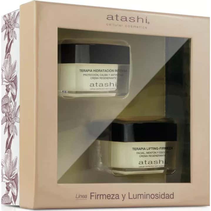 Atashi Cofre Terapia Liftting-Firmeza 50 ml + Hidratación Intensa 50 ml