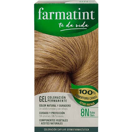 Farmatint Gel 8N Rubio Claro 135ml