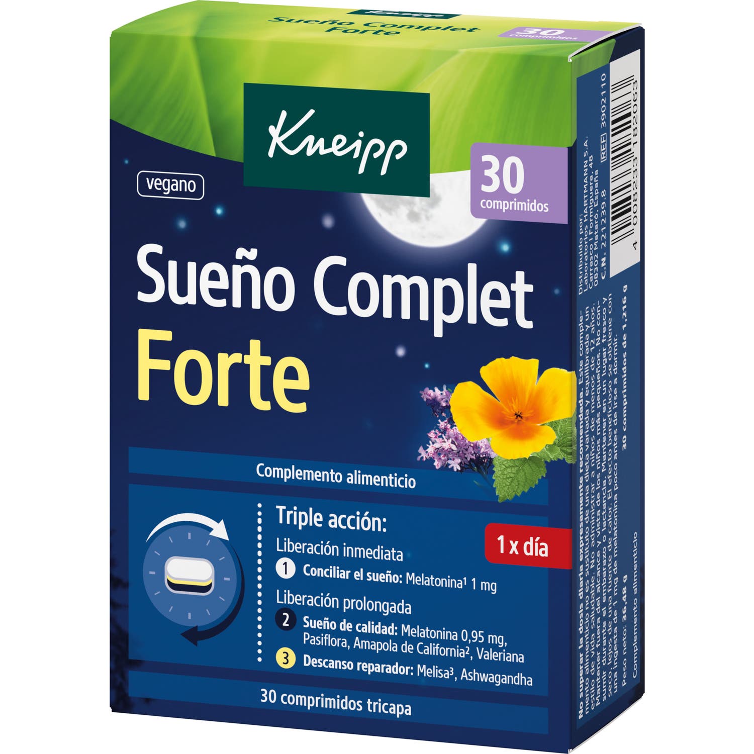 Kneipp Sueño Complet Forte 30comp