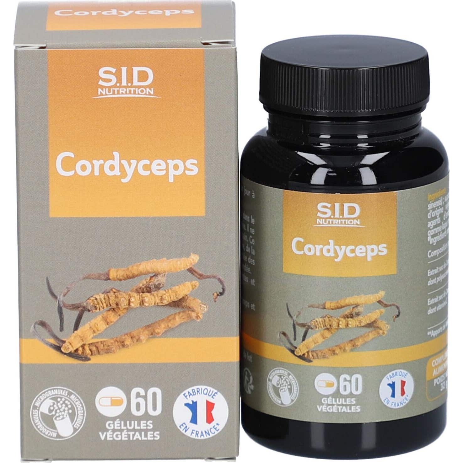 SID Nutrition Cordyceps 60 Perlas