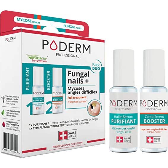 Poderm Set Hongos Uñas Difíciles 1ud