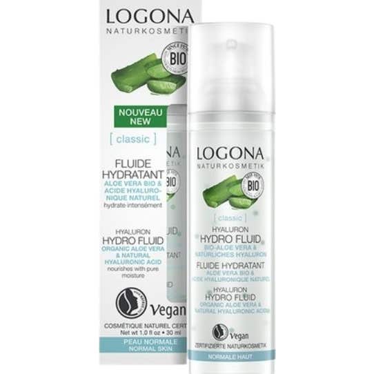Logona Fluido Hidratante Aloe Ácido Hialurónico 30 ml