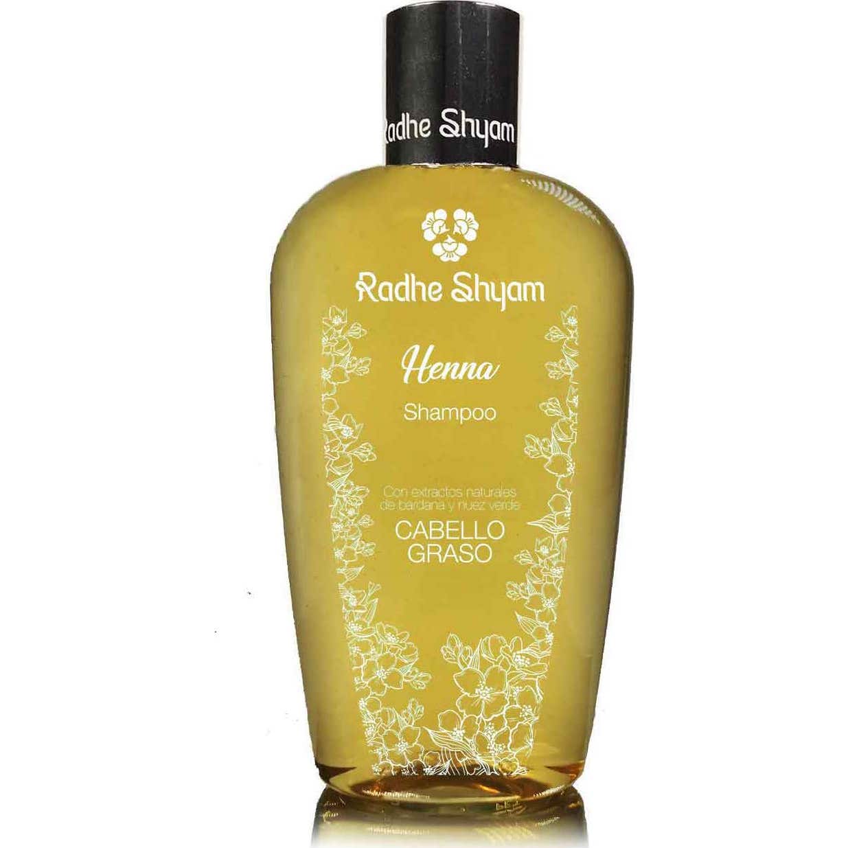Radhe Shyam Henna Champú Cabello Grasso Cobre Natural 250 ml