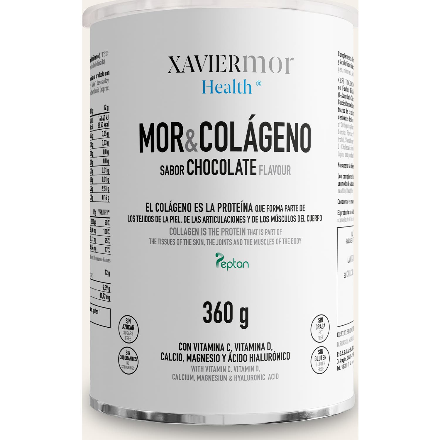 Xavier Mor & Healthy Mor&Colagen Chocolate 360g