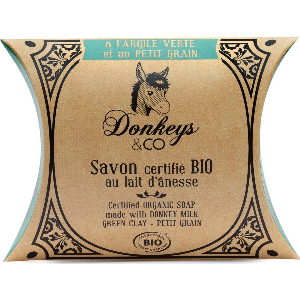 The Donkey Company Jabón de Leche de Burra con Arcilla Verde 1ud