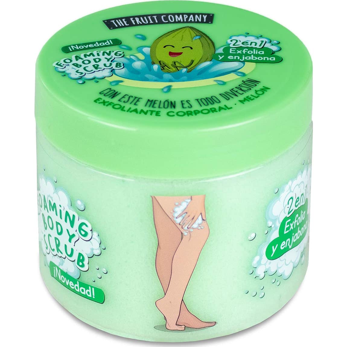 The Fruit Company Exfoliante Corporal 2 en 1 Melón 400 ml