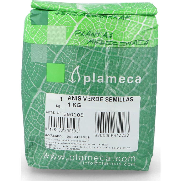 Plameca Verde 3 X Hierba Anis 1 Kg - Imagen 2